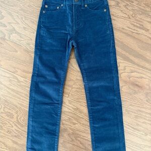 Crewcuts Kids Blue Corduroy Pants